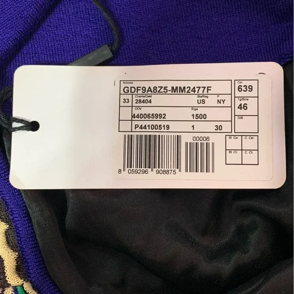 Vintage Missoni NWT Multicolored Striped Knit Halter Maxi Dress - Picture 5 of 12